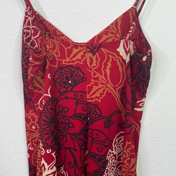 XOXO Women’s Y2K Floral Spaghetti Strap Floral V Neck Dress Size M - Picture 7 of 8